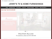 Tablet Screenshot of jerrystvinc.com